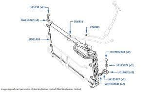 Air Conditioning Condensor (chassis numbers 30000-50757 & 01557-05036