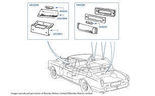 Interior Lamps, Drophead/Cabriolet (1965-1980)