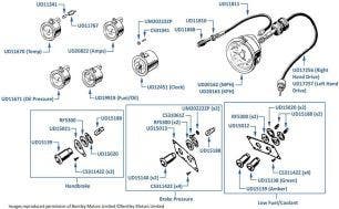 Instruments (chassis numbers 06004-08697)