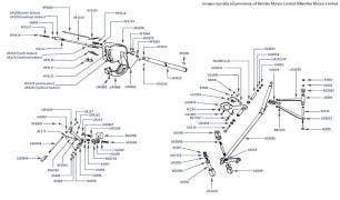 Silver Cloud II/III & S2/3 Gear Selector right hand drive