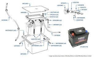 Battery (chassis numbers 24514-27998)