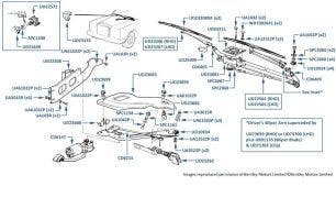 Windscreen Wipers, Silver Spirit, Silver Spur, Mulsanne & Mulsanne Turbo, chassis numbers 01001-08409 