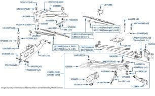 Windscreen Wipers, Bentley Eight, chassis numbers 33798-44562 