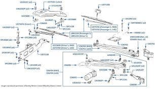 Windscreen Wipers, Touring Limousine, chassis numbers 80135-80211