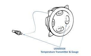 Silver Cloud II/III & S2/3 Temperature Transmitter & Gauge