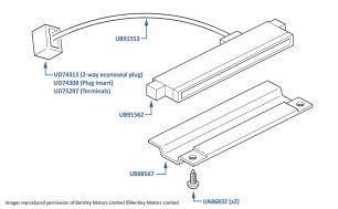 High Mounted Stoplamp, Azure 