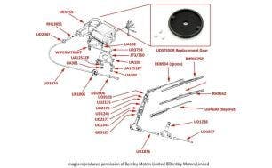 Silver Cloud II/III & S2/3 Wiper Motor