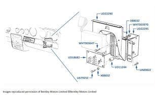 Fan Speed Module, chassis numbers 01001-16970 (4-door)