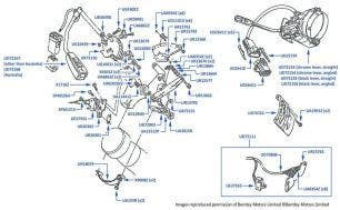 Steering Column Switches, chassis numbers 44001-44588 (4-door)