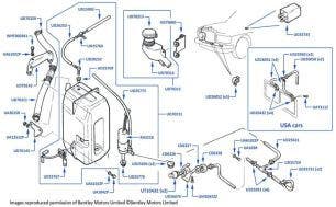 Headlight Washers, Mulsanne S, chassis numbers 20013-24501 