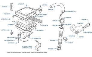 Engine Management Control Unit & Knock Sensors, Silver Spirit, Spur, Turbo R & Brooklands, chassis numbers 57001-60322 