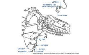 Camshaft & Crankshaft Sensors, Corniche & Continental, chassis numbers 30001-30636 