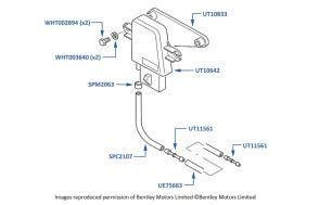 Manifold Air Pressure (MAP) Sensors, Silver Spirit, Spur, Dawn, Flying Spur & Brooklands, chassis numbers 57001-66901