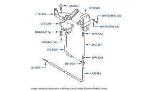 Manifold Air Pressure (MAP) Sensors, Continental R, Continental SC, Continental T & Azure chassis numbers 53001-67538