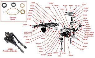 Silver Dawn, Silver Wraith, MkVI & R-Type Front Shock Absorber