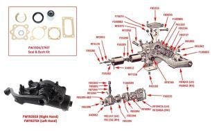 Silver Dawn, Silver Wraith, MKVI  & R-Type Rear Shock Absorbers