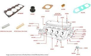 Silver Cloud II/III & S2/3 Cylinder Head (B-Bank/Left Hand)