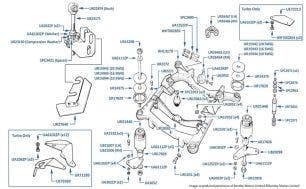 Subframe (Front), Bentley Eight, chassis numbers 24513-27799