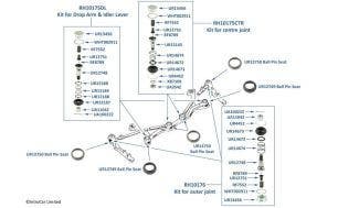 Track Rod Ball Joints, Seats & Kits chassis numbers 01001-26708