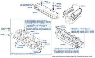 Cylinder Heads, Mulsanne Turbo, chassis numbers 04233-14499