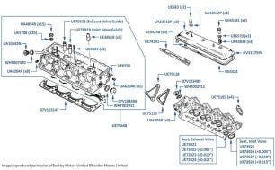 Cylinder Heads, Touring Limousine, chassis numbers 80101-80120