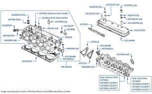 Cylinder Heads, Continental T, chassis numbers 67218-67538 & 01500-01559