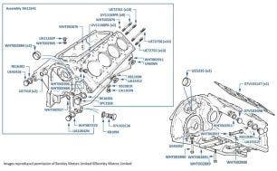 Crankcase, Continental R, chassis numbers 42001-42728