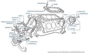 Timing & Rear Covers, Bentley Eight, chassis numbers 31008-34109