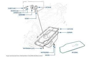 Sump & Fittings chassis numbers 01001-26708