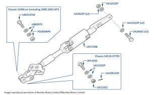 Lower Column Linkage, Brooklands (Non-Rubber Isolated)