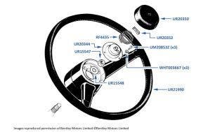 Steering Wheel, Mulsanne Turbo, chassis numbers 04233-14162