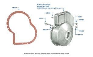 Timing Cover, 4.25L Engine