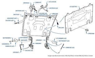 Bonnet/Hood, Hinges & Insulation, Continental T & Continental SC