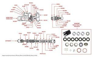 Starter Drive (Automatic) - Silver Cloud I & S1