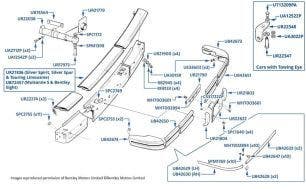 Front Bumper, Bentley Eight, chassis numbers 31008-44562 (USA)