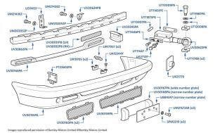 Front Bumper, Continental SC