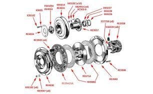 Crankshaft Damper - Silver Dawn, Silver Wraith, MkVI & R-Type