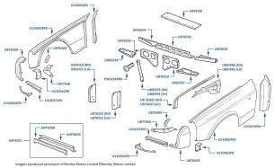 Front Wings/Fenders, Continental SC