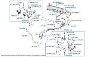 Heater System, Mulsanne Turbo & Turbo R, chassis numbers 08531-16570