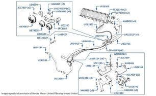 Heater System, Mulsanne Turbo, chassis numbers 04233-08505