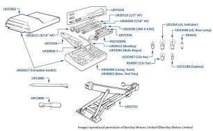 Tools, Bentley Eight, chassis numbers 08862-10110