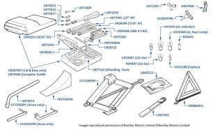 Tools, Silver Dawn, chassis numbers 66005-66305