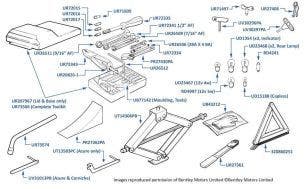 Tools, Azure, chassis numbers 62000-62666 & 01001-01238