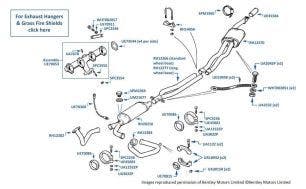 Exhaust System, 2-Box, Silver Spirit, Mulsanne & Mulsanne S, chassis numbers 20003-27798 (cars for Australia)