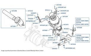 Turbocharger, Turbo R & Turbo RL, chassis numbers 31004-46783