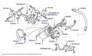 Fuel Pump & Accumulator, Bentley Eight, chassis numbers 31008-32142