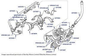 Fuel Pump & Accumulator, Bentley Eight, chassis numbers 32149-33925