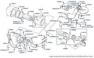 Air Intake, Bentley Eight, chassis numbers 08862-14869 (other than USA & Japan)