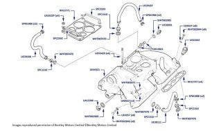 Intake Manifold, Mulsanne Turbo, chassis numbers 04233-08759