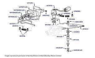 Air Pressure Transducer & Vacuum Dump Valve Switch, Turbo R & Turbo RL, chassis numbers 24567-27793